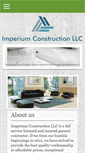 Mobile Screenshot of imperium-construction.com